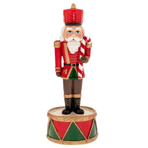 SCHIACCIANOCI TAMBURO MUSICA MOVIMENTO 8X8X22CM